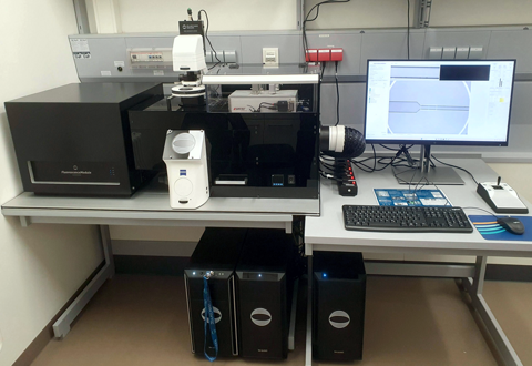 Real-time deformability cytometry system used for label-free cell analysis at Otto von Guericke University Magdeburg