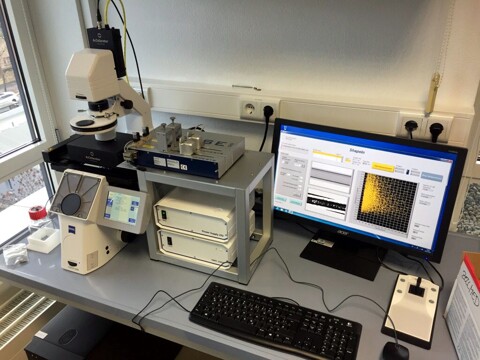 Real-time deformability cytometry system used for neurometabolism research at University Hospital Dresden